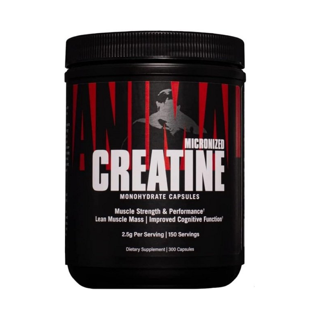 ANIMAL MICRONIZED CREATINE MONOHYDRATE CAPSULES - 300 CAPS