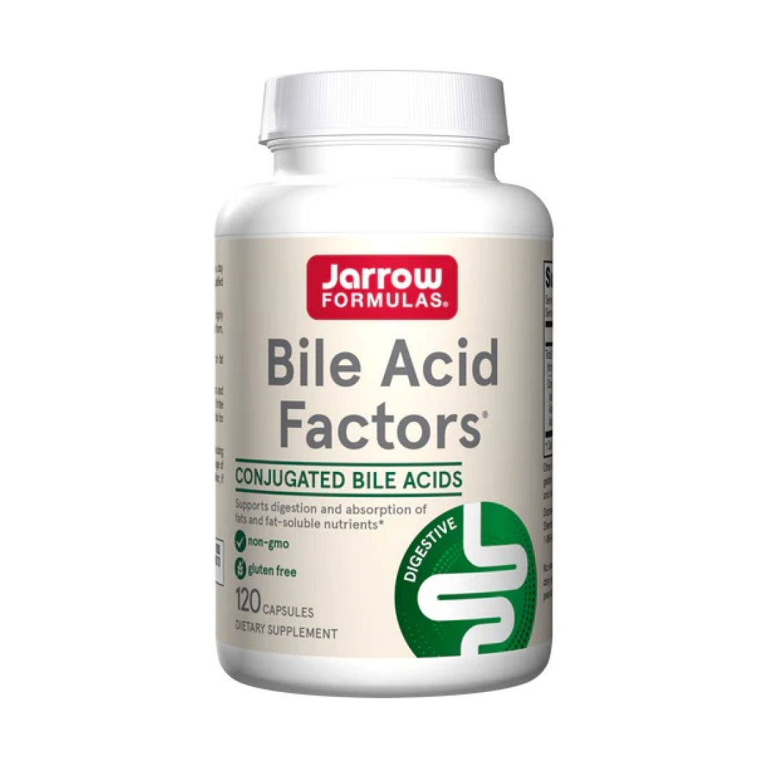 JARROW FORMULAS BILE ACID FACTORS - 120 CAPS