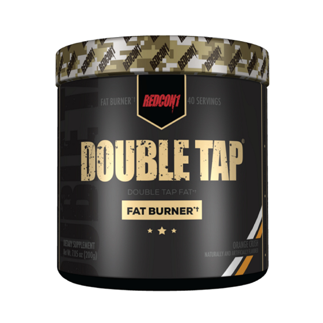 REDCON1 DOUBLE TAP POWDER ORANGE CRUSH - 228 GRAMS