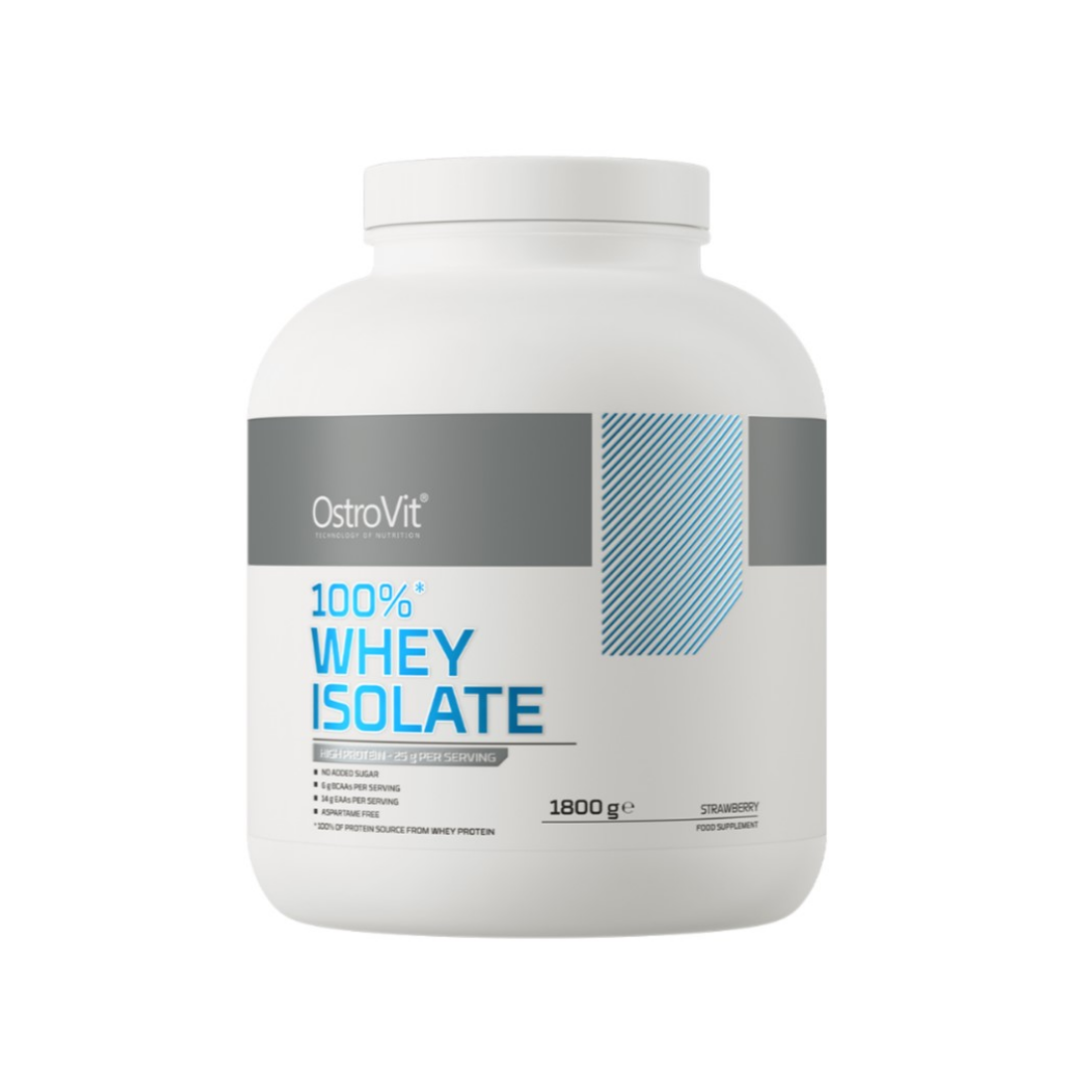 OSTROVIT 100% WHEY ISOLATE STRAWBERRY - 1800 GRAMS