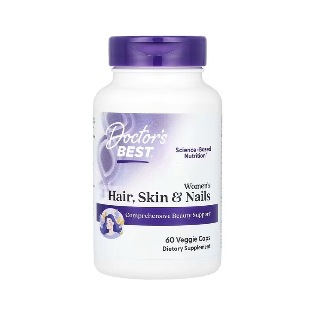 DOCTOR'S BEST WOMEN'S HAIR SKIN & NAILS - 60 VCAPS