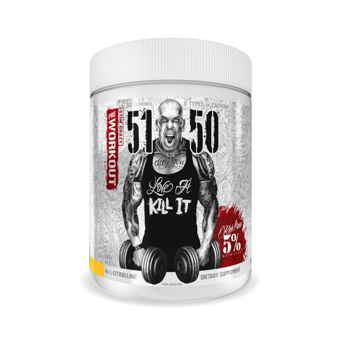 5% NUTRITION 5150 - LEGENDARY SERIES TROPICAL RAGE - 372 GRAMS