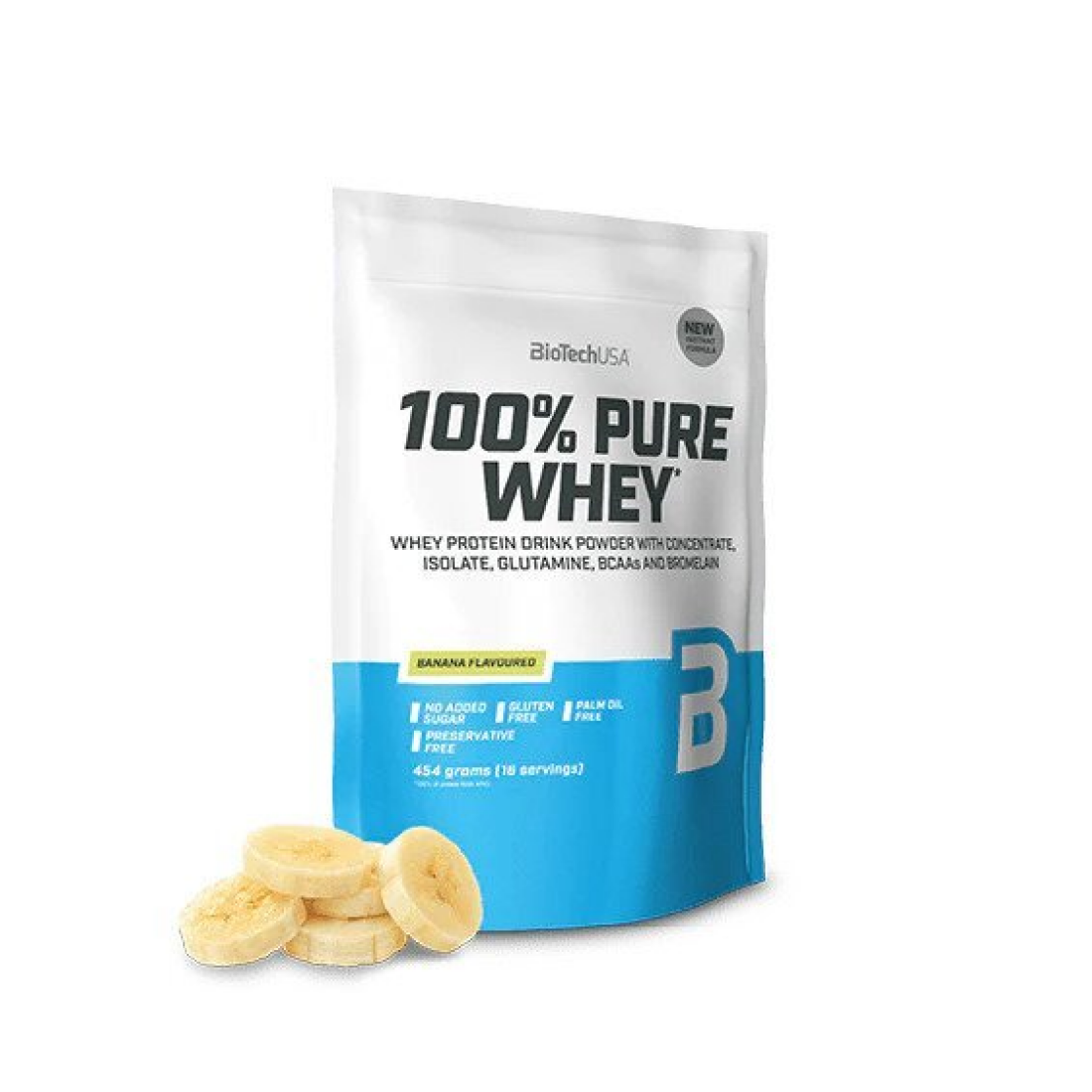BIOTECHUSA 100% PURE WHEY APPLE PIE - 454 GRAMS