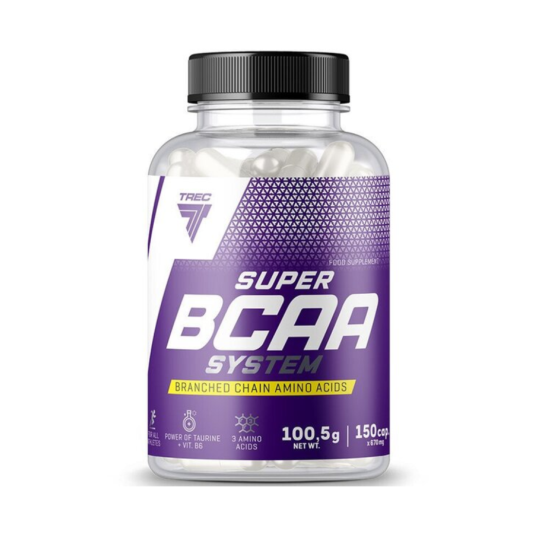 TREC NUTRITION SUPER BCAA SYSTEM - 150 CAPS