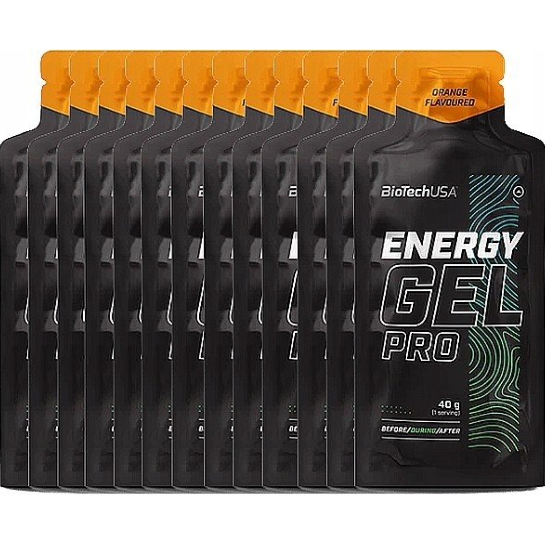 BIOTECHUSA ENERGY GEL PRO ORANGE - 12 X 40G