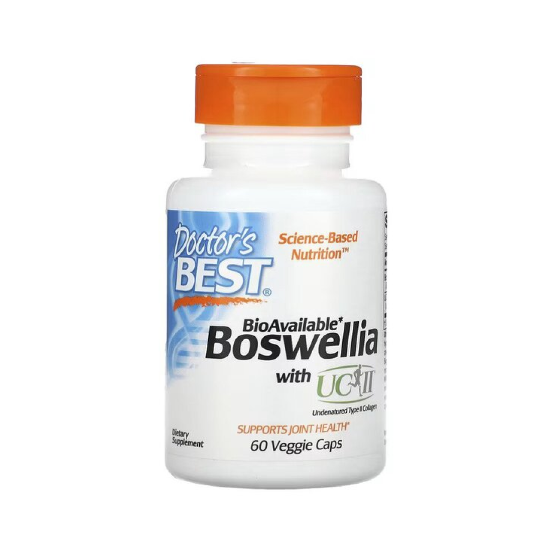 DOCTOR'S BEST BOSWELLIA WITH UC-II - 60 VCAPS
