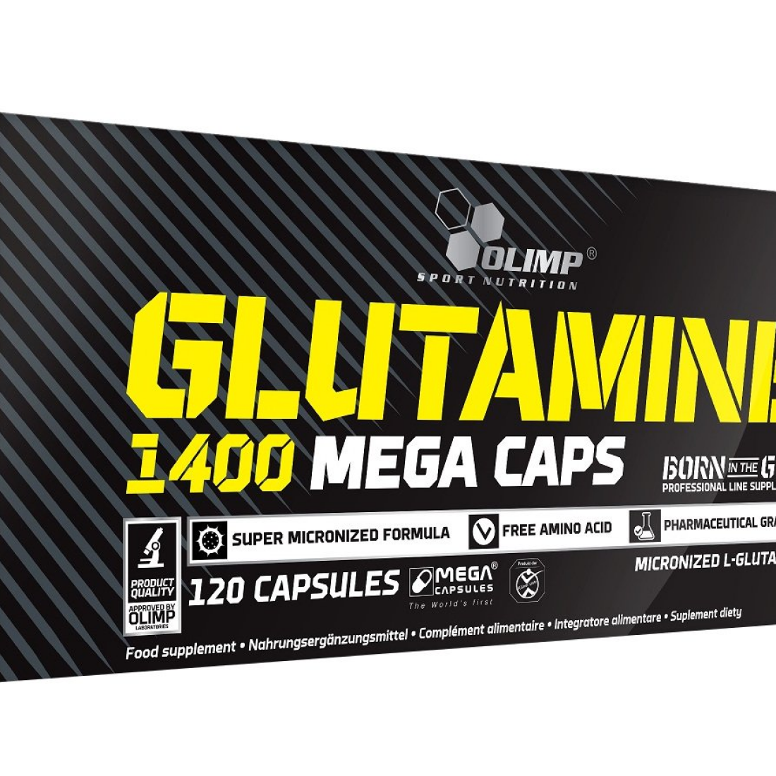 OLIMP NUTRITION GLUTAMINE MEGA CAPS - 120 CAPS