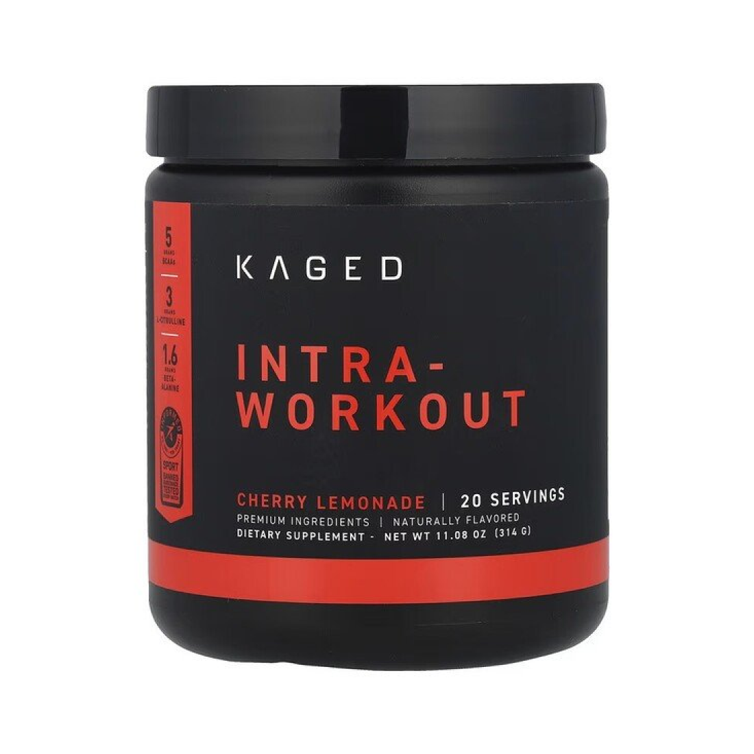 KAGED MUSCLE INTRA-WORKOUT CHERRY LEMONADE - 314 GRAMS