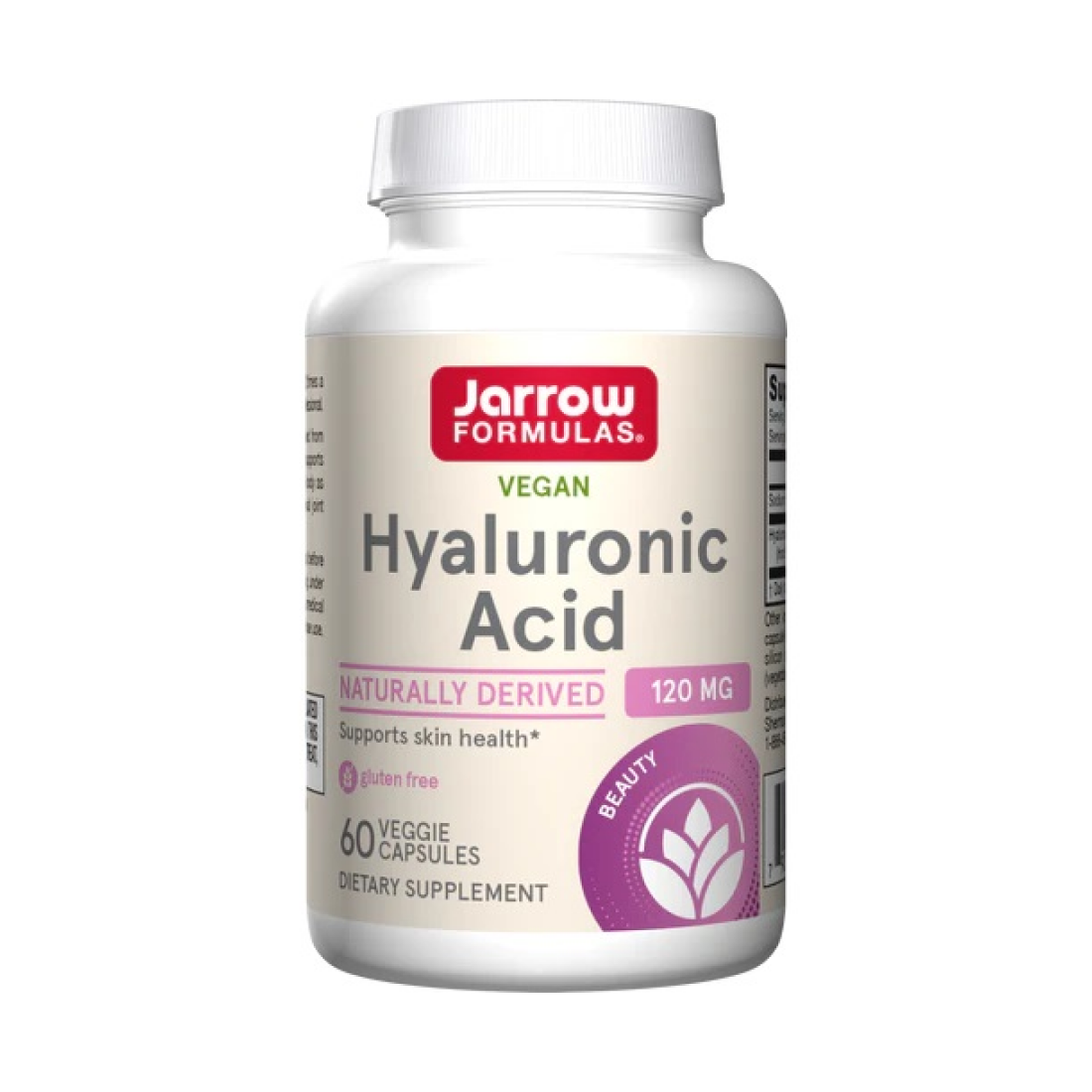 JARROW FORMULAS HYALURONIC ACID 120MG - 60 VCAPS