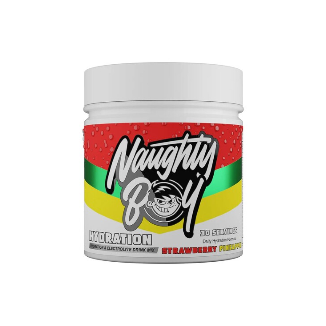 NAUGHTY BOY HYDRATION STRAWBERRY PINEAPPLE - 255 GRAMS