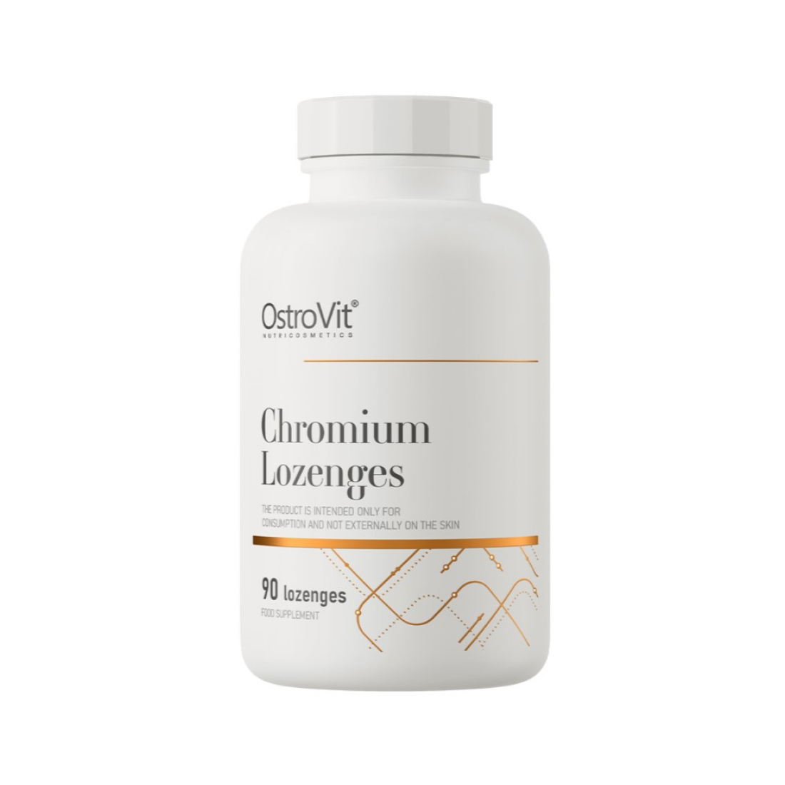 OSTROVIT CHROMIUM LOZENGES MULTIFRUIT - 90 TABLETS