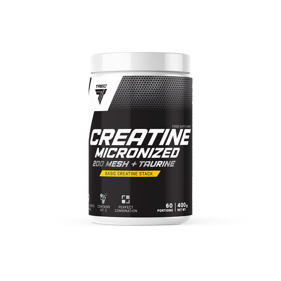 TREC NUTRITION CREATINE MICRONIZED 200 MESH + TAURINE - 400 GRAMS