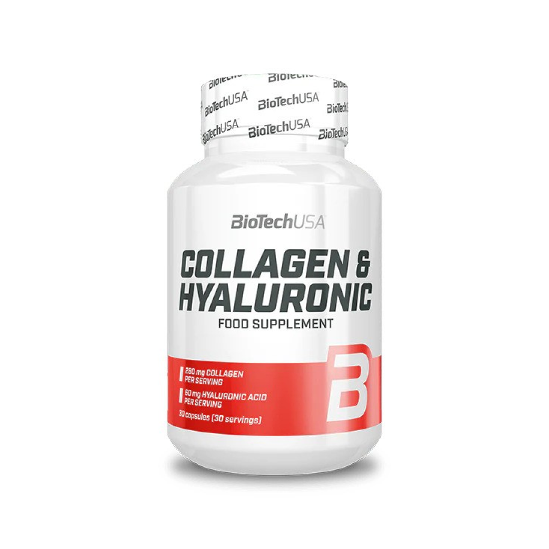 BIOTECHUSA COLLAGEN & HYALURONIC - 30 CAPS