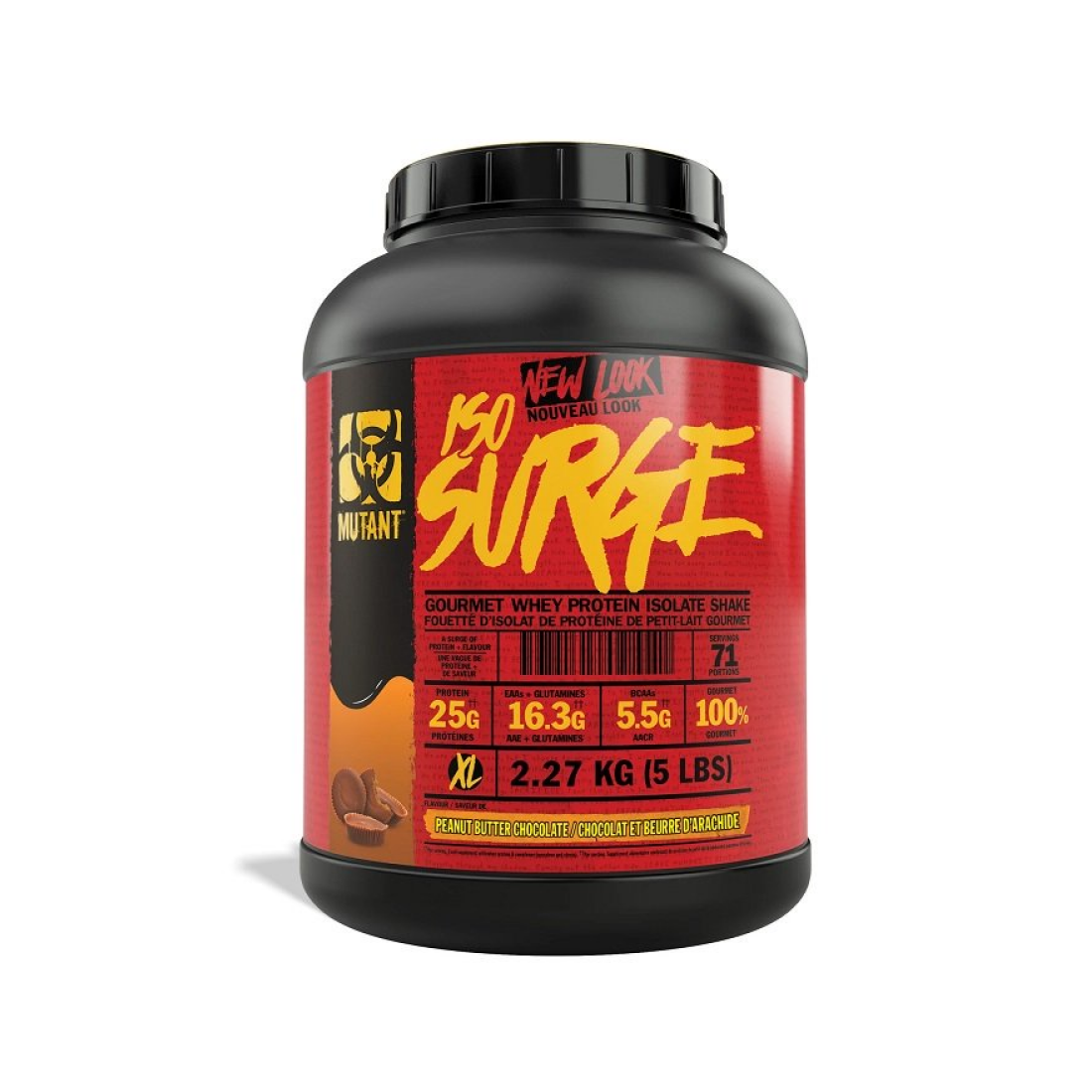MUTANT ISO SURGE PEANUT BUTTER CHOCOLATE - 2270 GRAMS