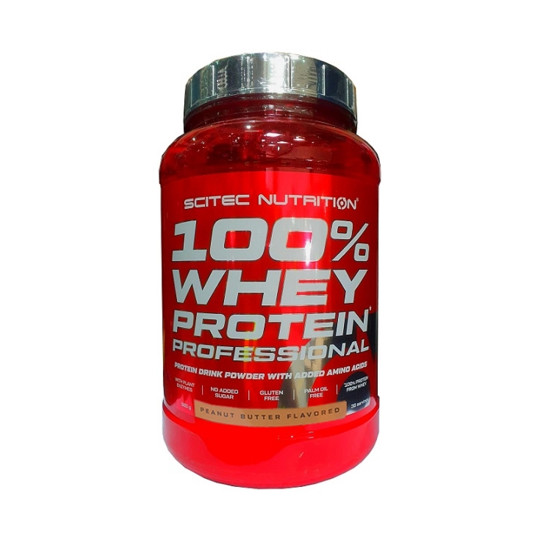 SCITEC 100% WHEY PROTEIN PROFESSIONAL PEANUT BUTTER - 920 GRAMS