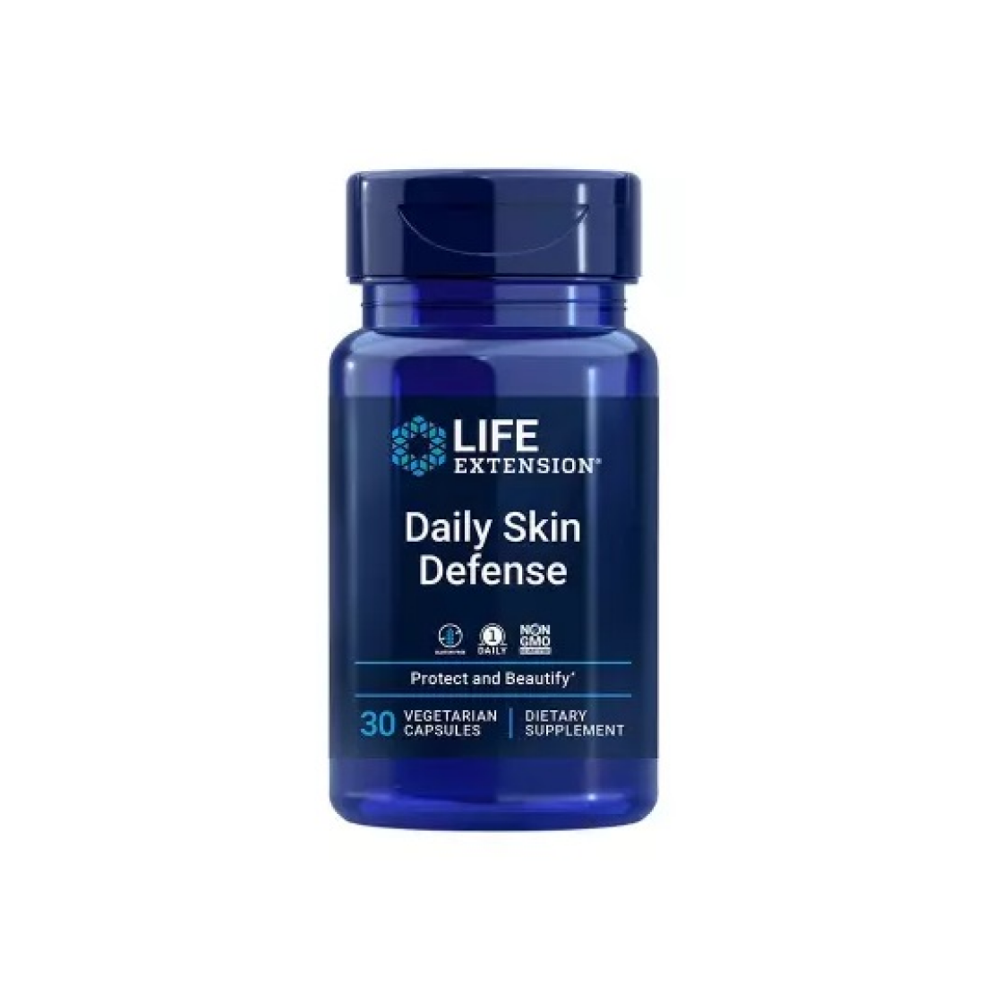 LIFE EXTENSION DAILY SKIN DEFENSE - 30 VCAPS