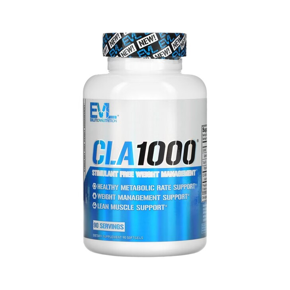 EVLUTION NUTRITION CLA 1000 - 90 SOFTGELS
