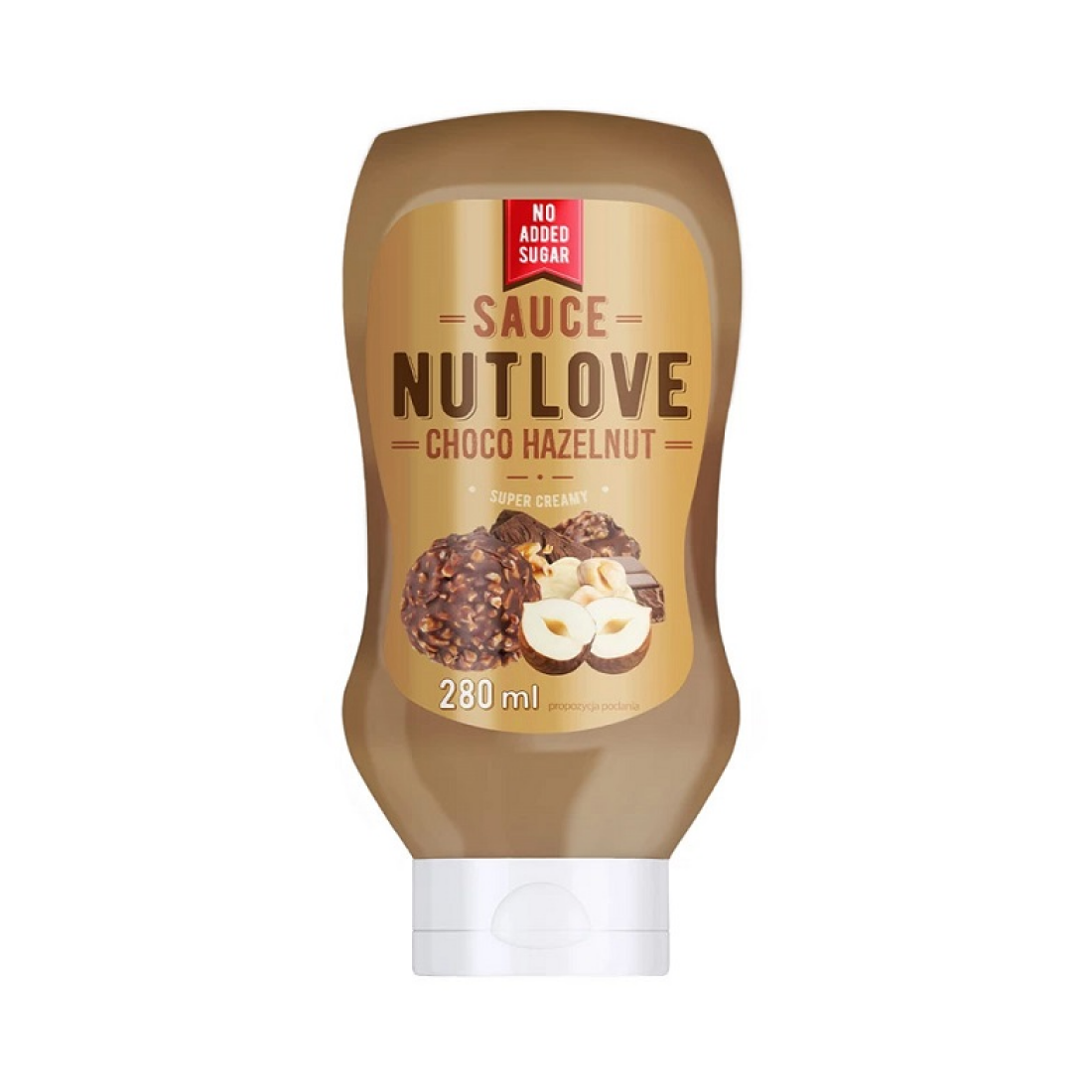 ALLNUTRITION NUTLOVE SAUCE CHOCO HAZELNUT - 280 ML