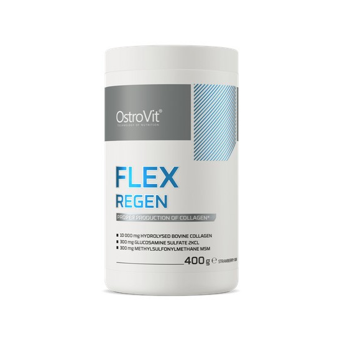 OSTROVIT FLEX REGEN STRAWBERRY KIWI - 400 GRAMS