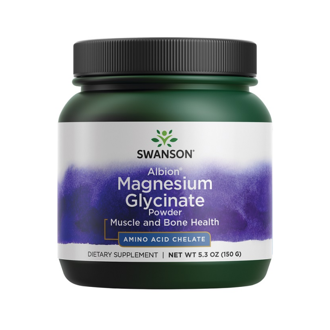 SWANSON ALBION MAGNESIUM GLYCINATE POWDER - 150 GRAMS