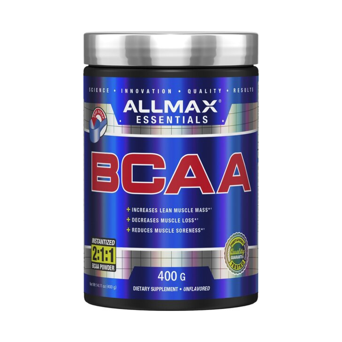 ALLMAX NUTRITION BCAA 2:1:1 - 400 GRAMS