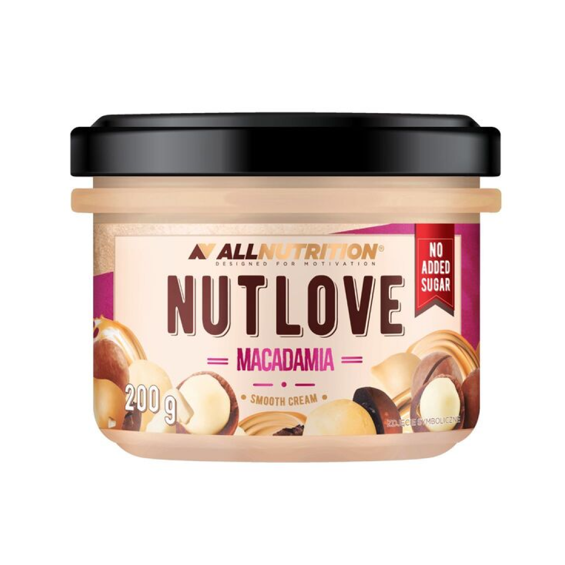 ALLNUTRITION NUTLOVE SMOOTH CREAM MACADAMIA - 200 GRAMS