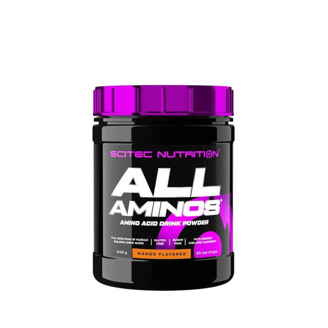 SCITEC ALL AMINOS MANGO - 340 GRAMS