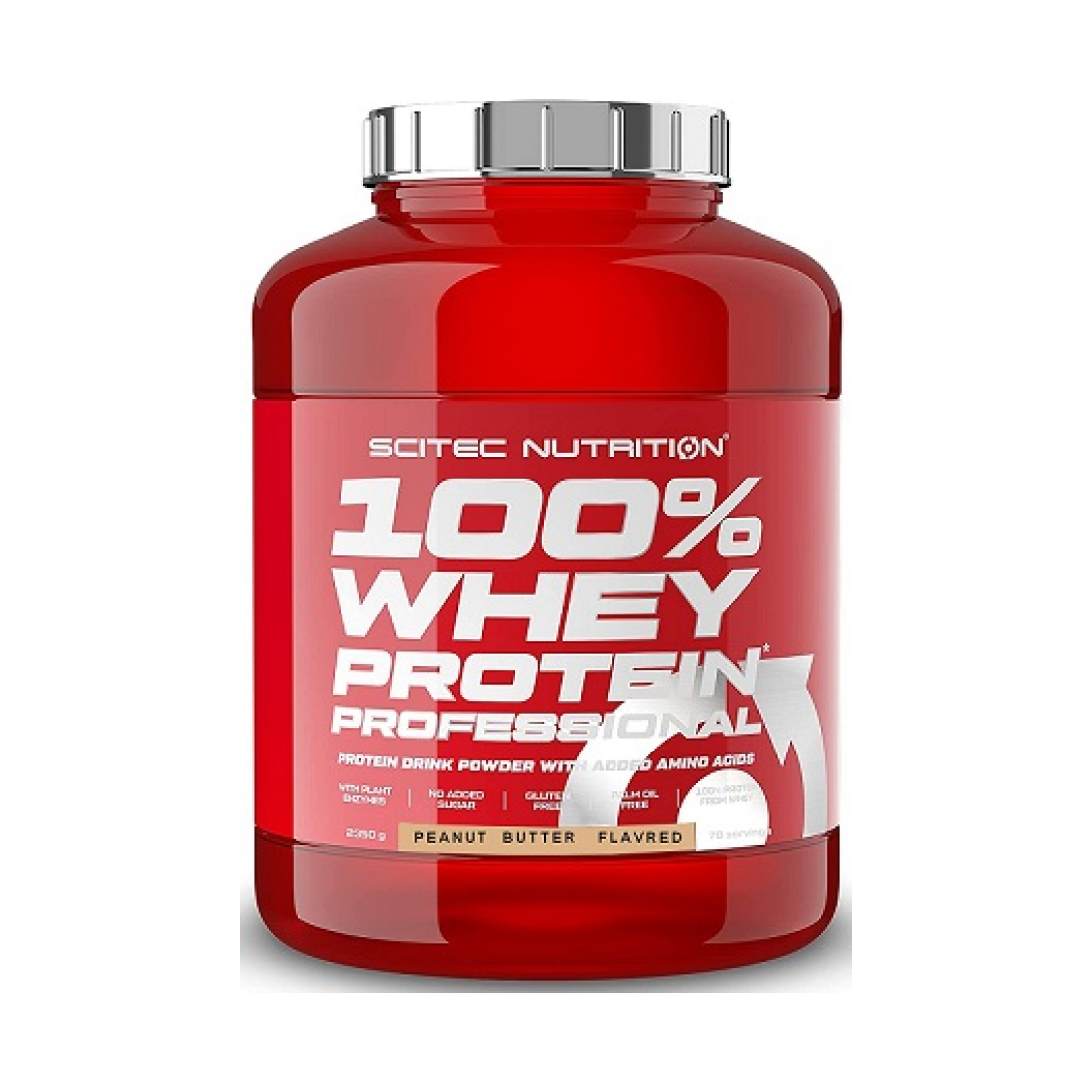 SCITEC 100% WHEY PROTEIN PROFESSIONAL PEANUT BUTTER - 2350 GRAMS