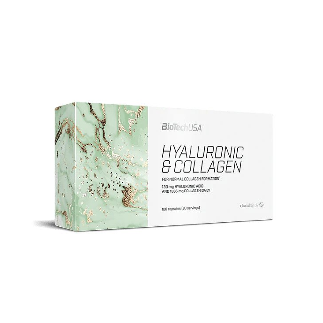 BIOTECHUSA HYALURONIC AND COLLAGEN - 120 CAPS