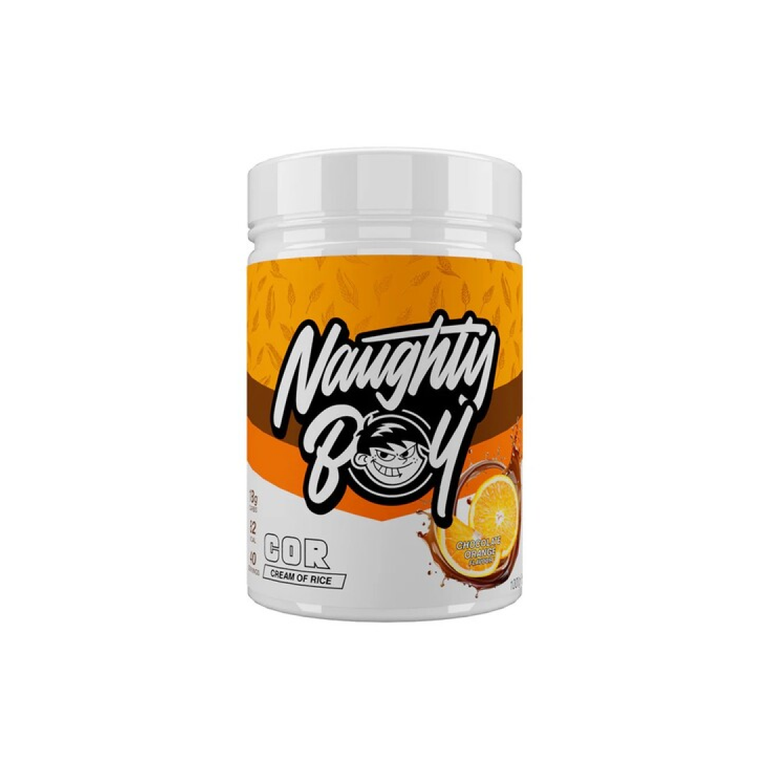 NAUGHTY BOY CREAM OF RICE CHOCOLATE ORANGE - 1000 GRAMS