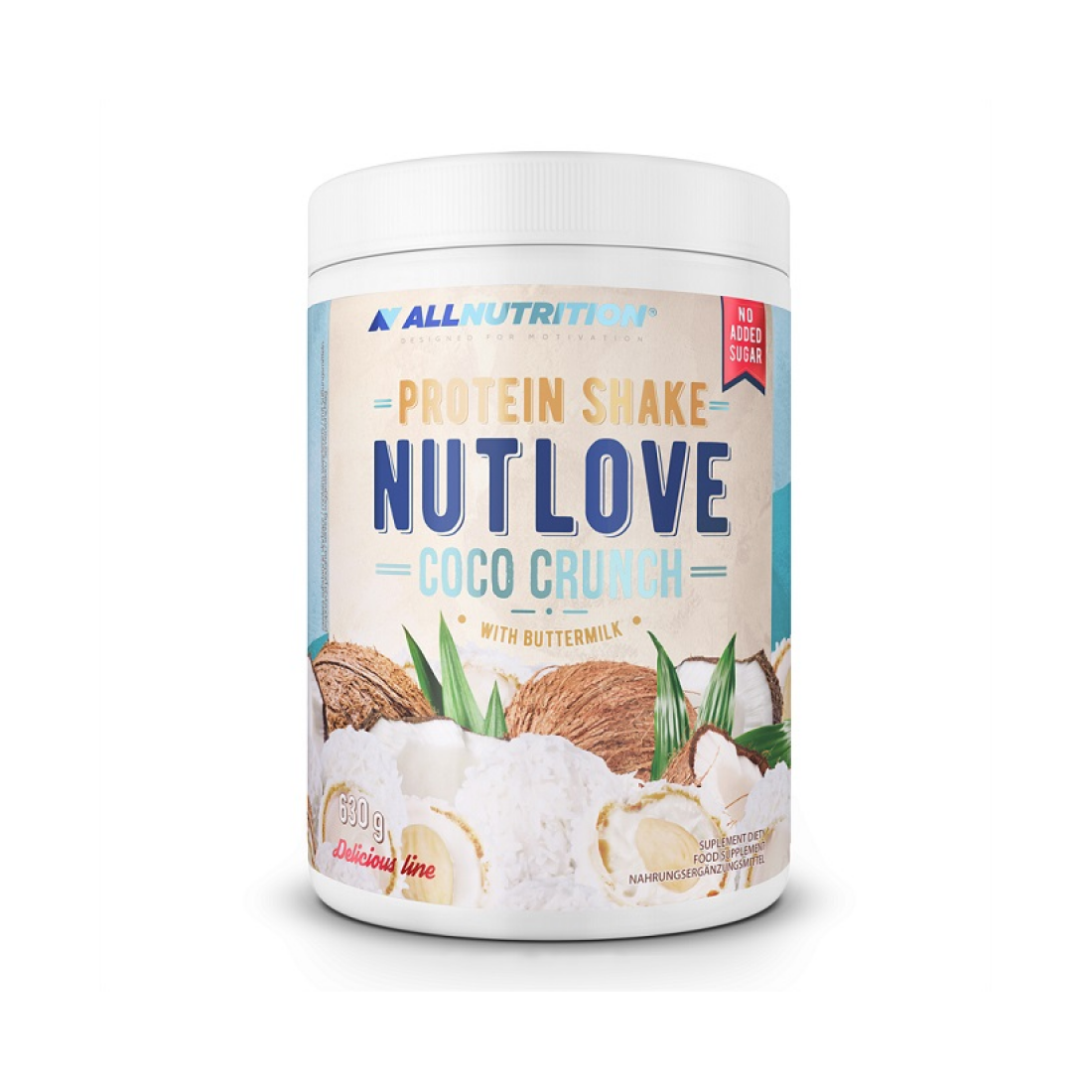 ALLNUTRITION NUTLOVE PROTEIN SHAKE COCO CRUNCH - 630 GRAMS