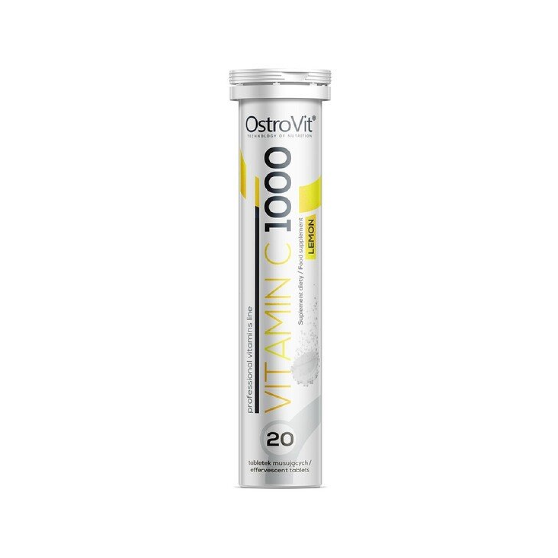OSTROVIT VITAMIN C 1000 LEMON - 20 EFFERVESCENT TABS