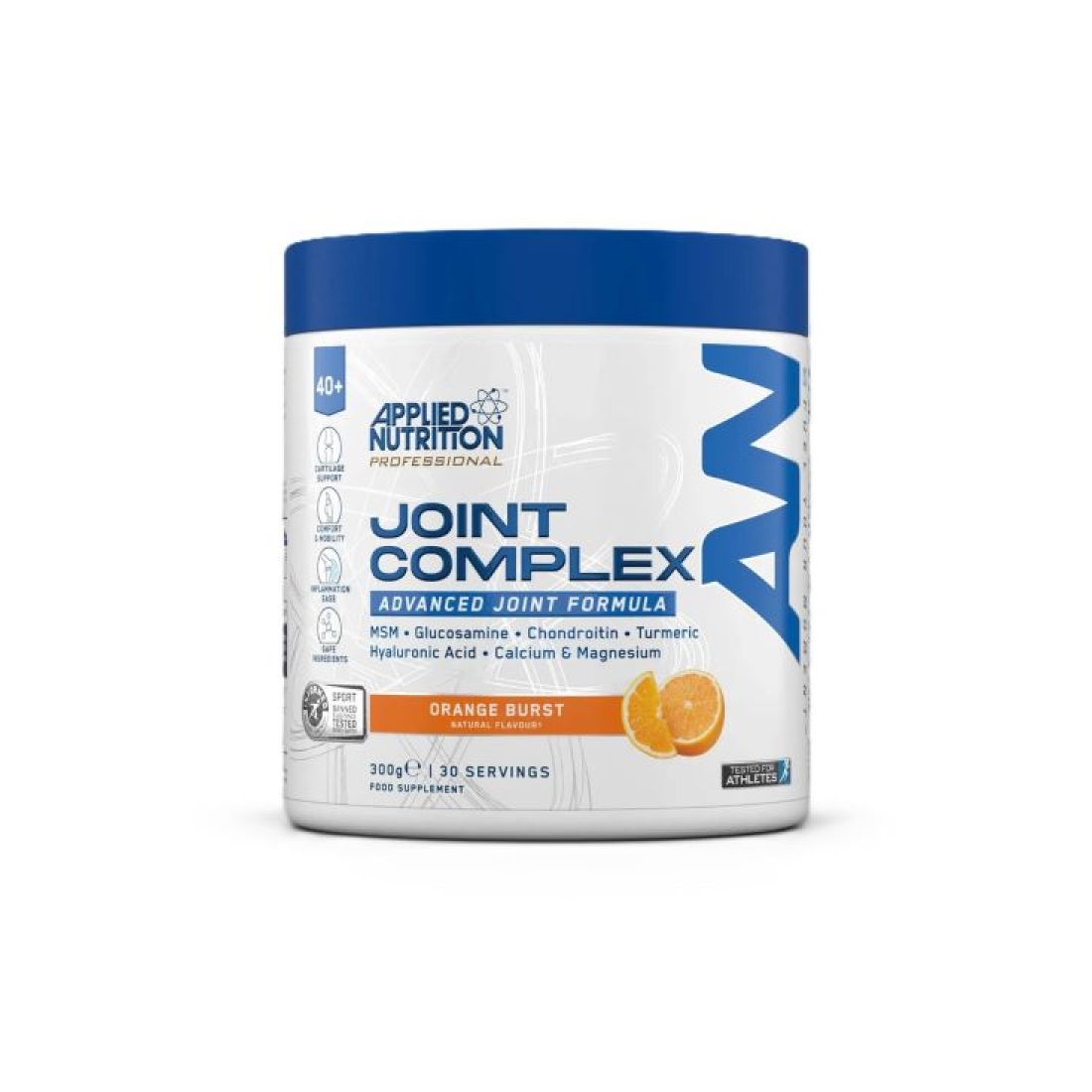 APPLIED NUTRITION AGEWELL 40+ JOINT COMPLEX ORANGE BURST - 300 GRAMS