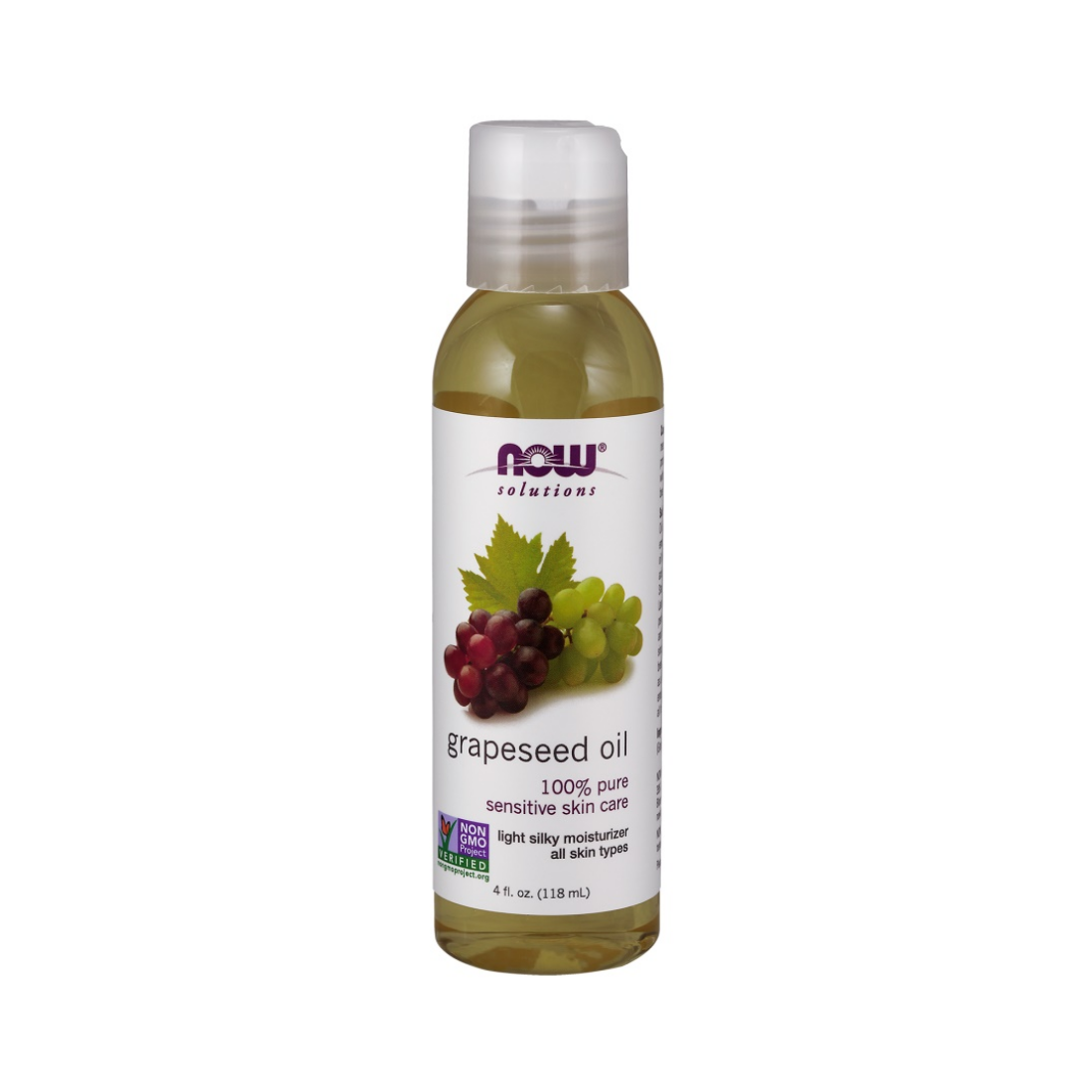 NOW FOODS GRAPESEED OIL - 118 ML