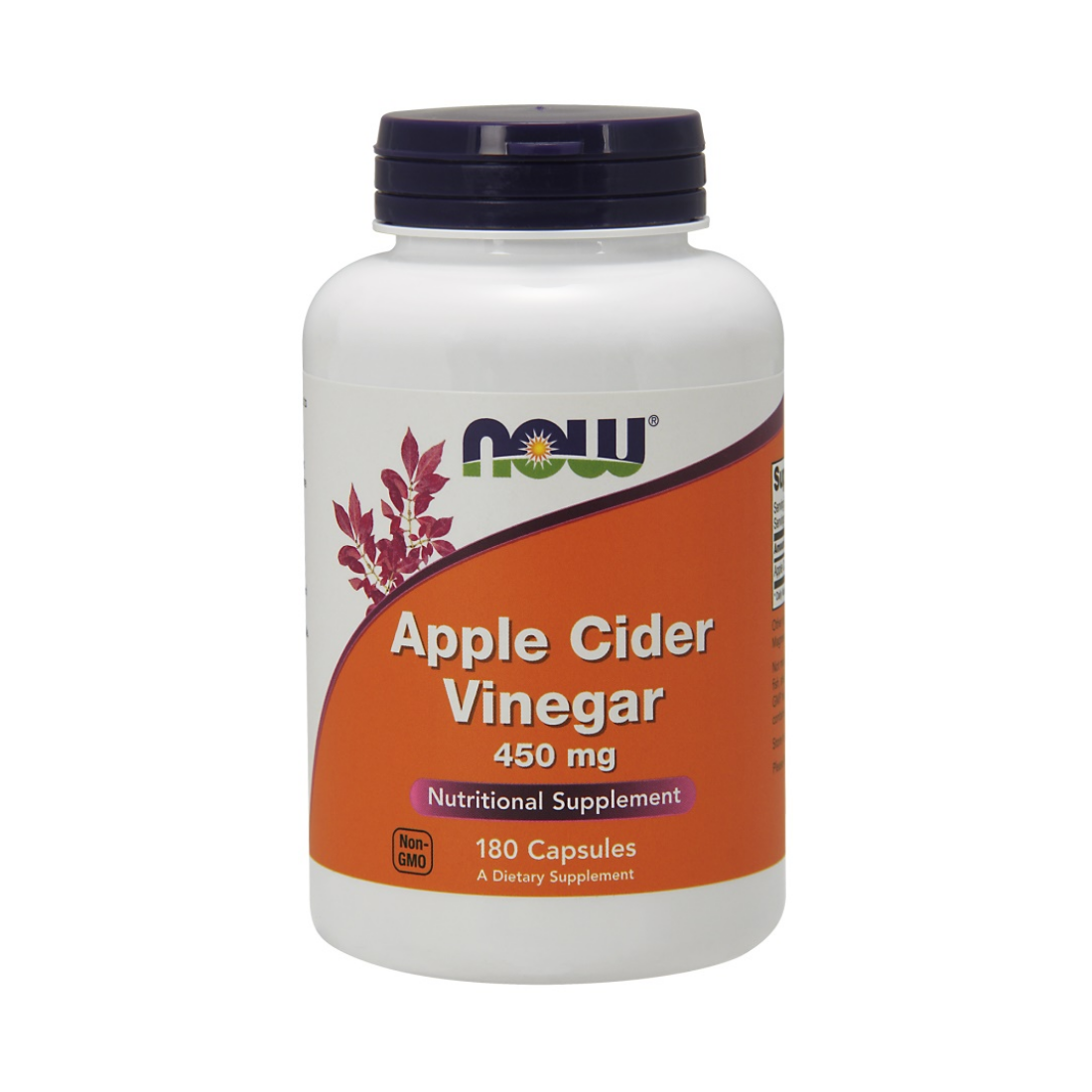 NOW FOODS APPLE CIDER VINEGAR 450MG - 180 VCAPS