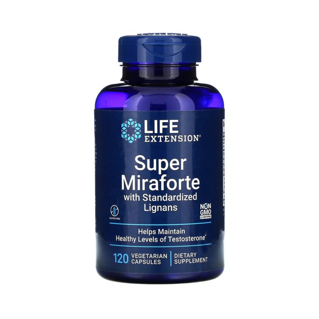 LIFE EXTENSION SUPER MIRAFORTE WITH STANDARDIZED LIGNANS - 120 VCAPS