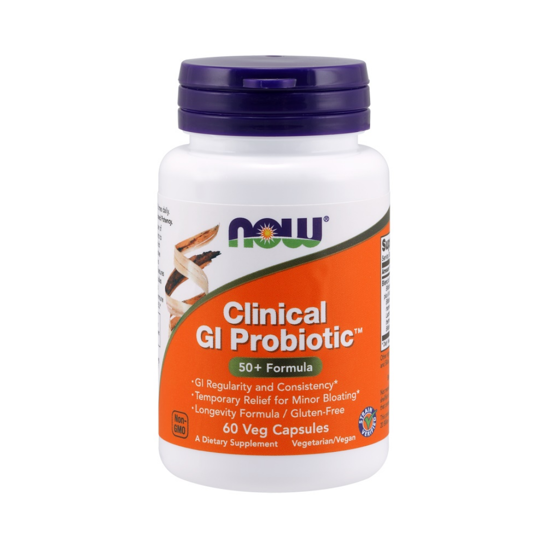 NOW FOODS CLINICAL GI PROBIOTIC - 60 VCAPS