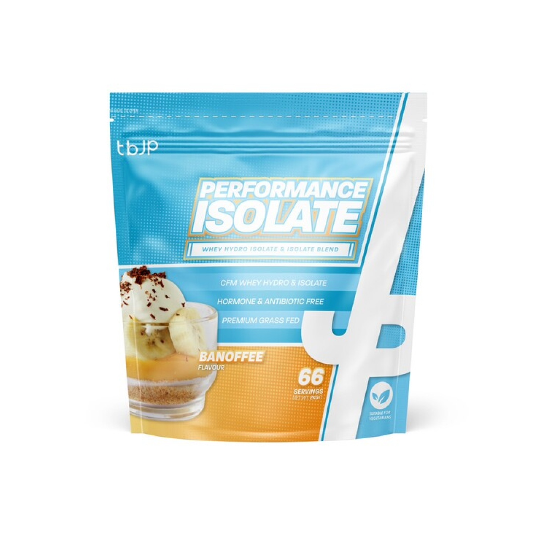 TRAINED BY JP PERFORMANCE ISOLATE BANOFFEE - 2000 GRAMS