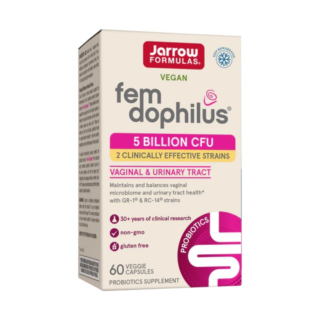 JARROW FORMULAS FEM DOPHILUS 5 BILLION CFU - 60 VCAPS