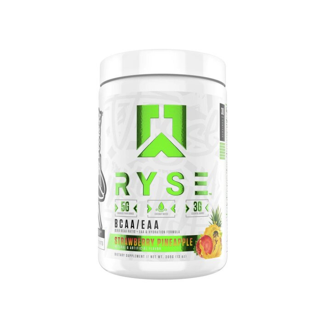 RYSE BCAA + EAA STRAWBERRY PINEAPPLE - 369 GRAMS