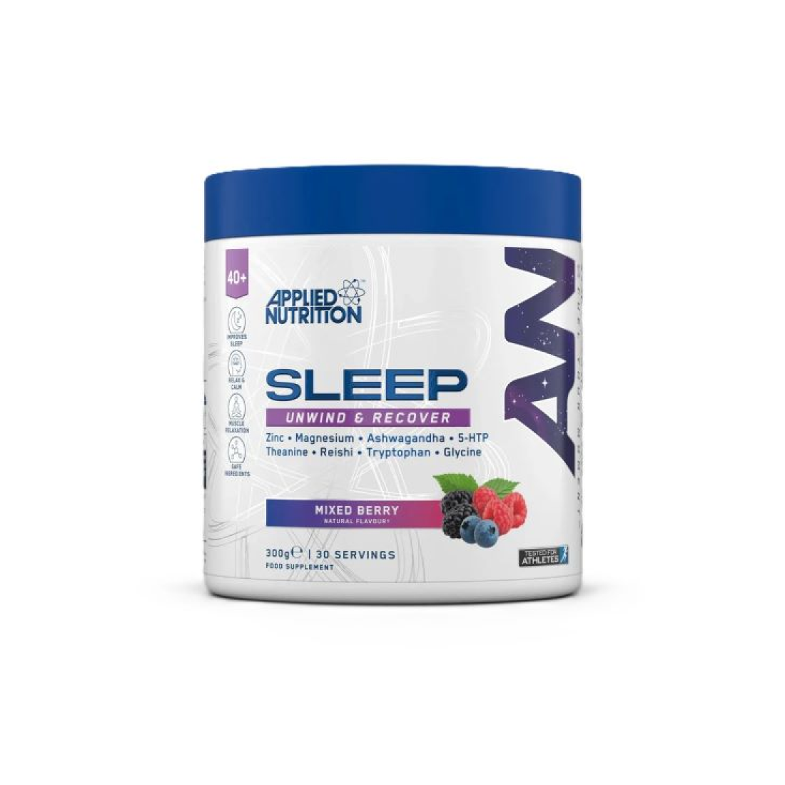 APPLIED NUTRITION AGEWELL 40+ SLEEP MIXED BERRIES - 300 GRAMS