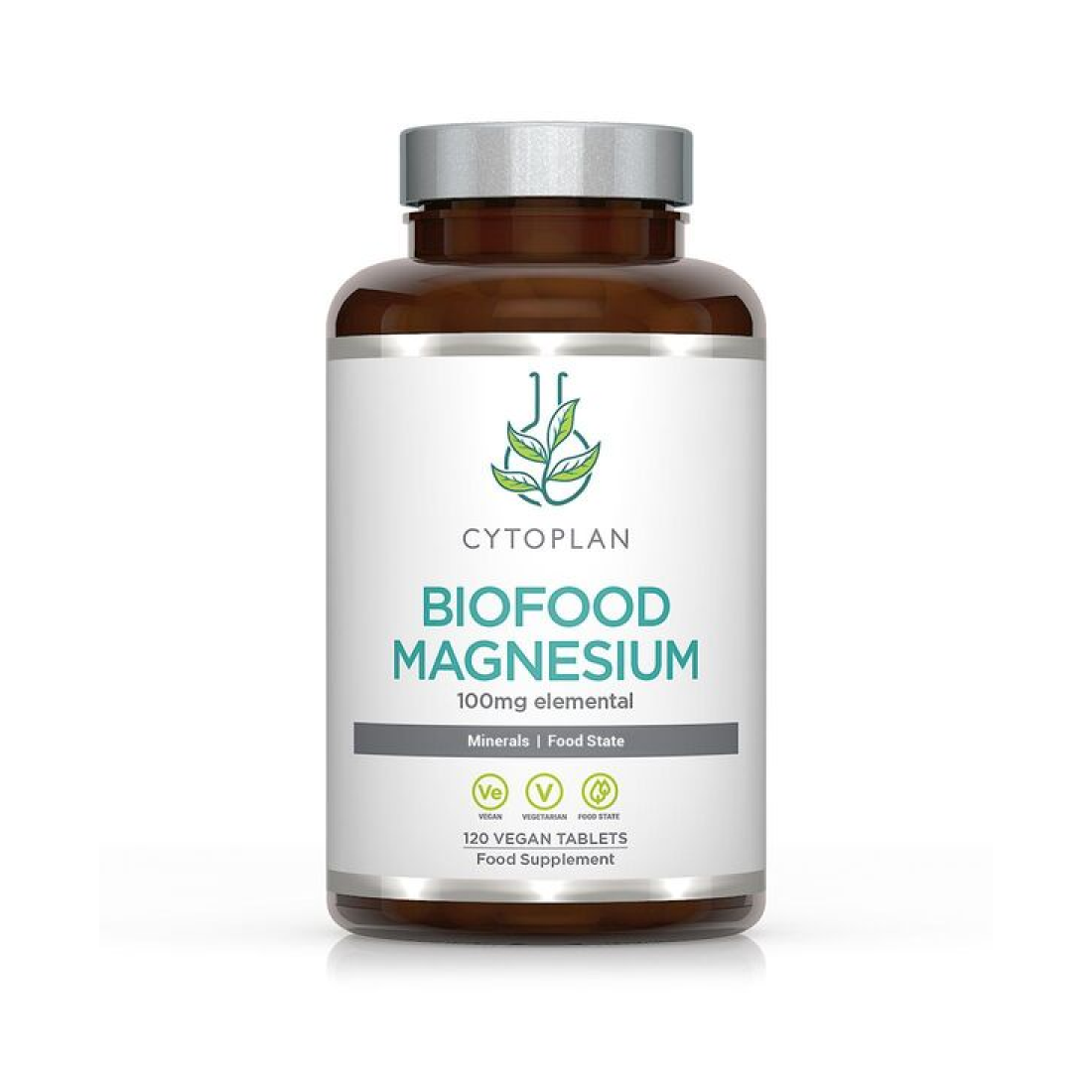 CYTOPLAN BIOFOOD MAGNESIUM - 120 VEGAN TABS