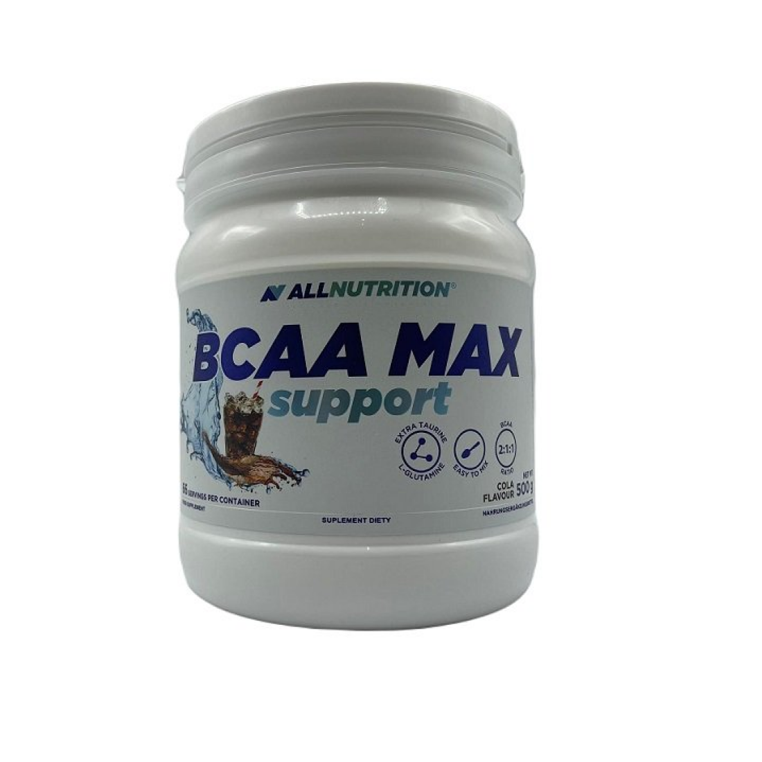 ALLNUTRITION BCAA MAX SUPPORT COLA - 500 GRAMS