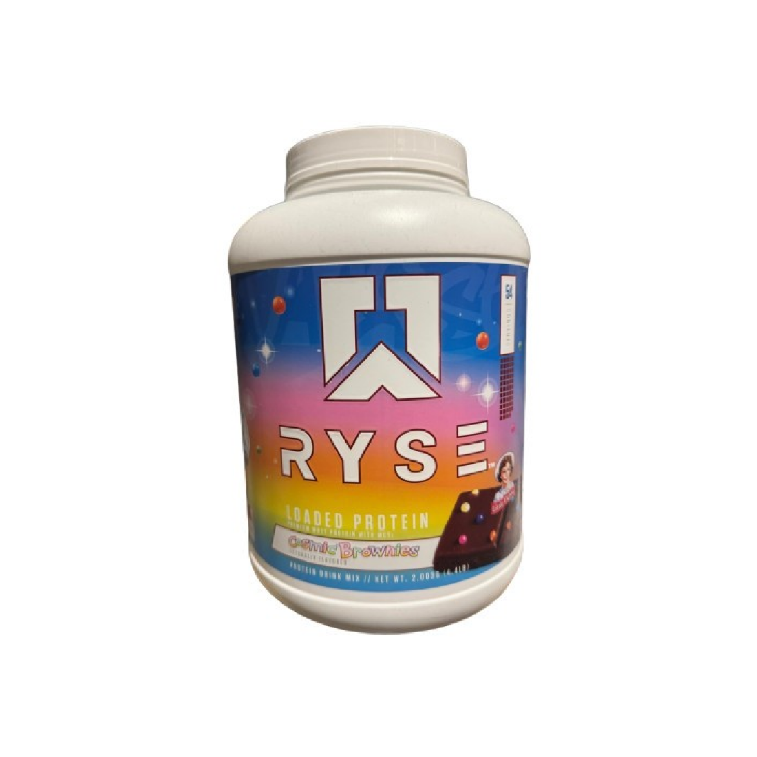 RYSE LOADED PROTEIN LITTLE DEBBIE COSMIC BROWNIES - 2003 GRAMS