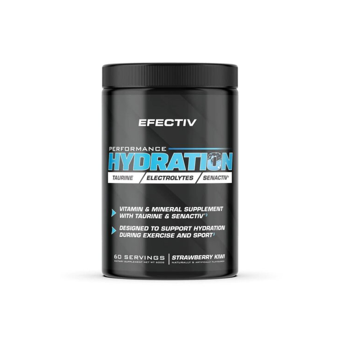 EFECTIV NUTRITION PERFORMANCE HYDRATION STRAWBERRY & KIWI - 600 GRAMS