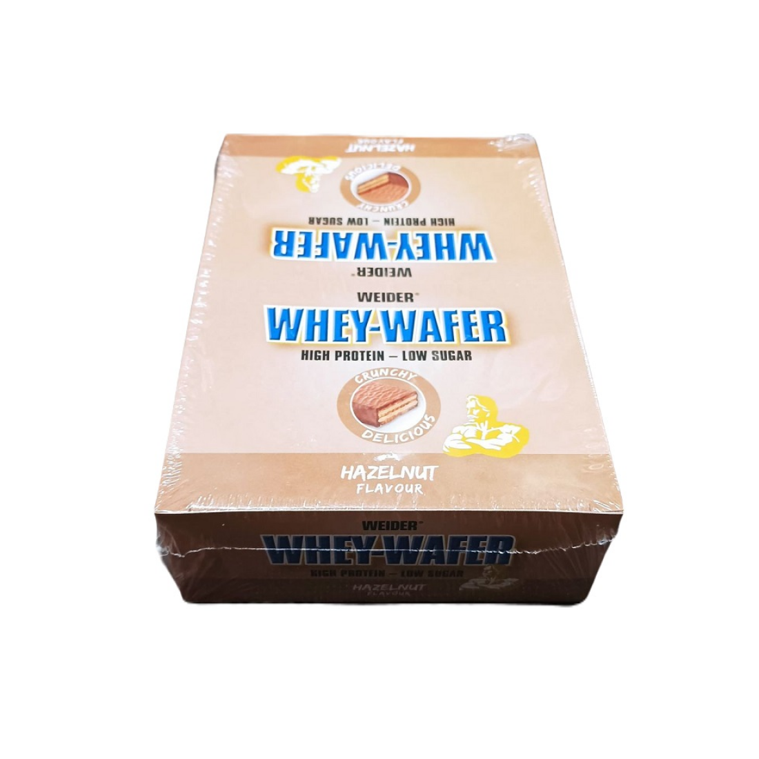 WEIDER WHEY-WAFER HAZELNUT - 12 X 35G