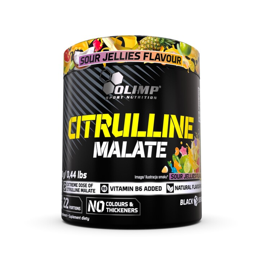 OLIMP NUTRITION CITRULLINE MALATE SOUR JELLIES - 200 GRAMS