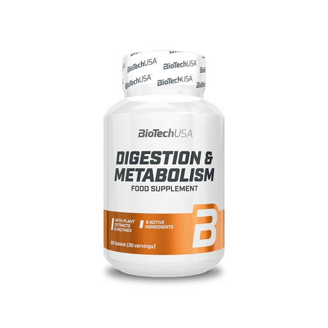BIOTECHUSA DIGESTION & METABOLISM - 60 TABLETS