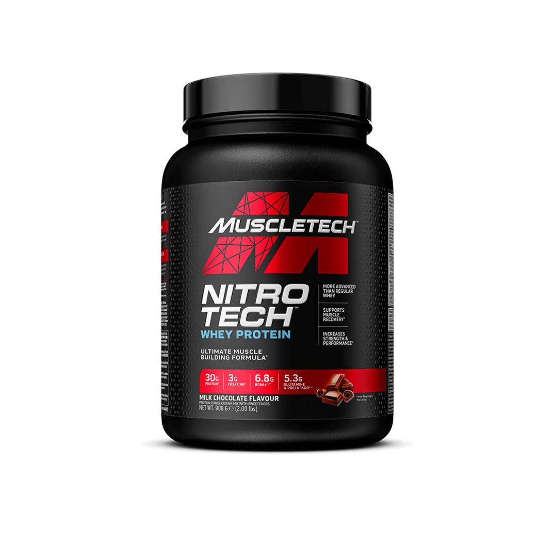 MUSCLETECH NITRO-TECH MILK CHOCOLATE - 908 GRAMS