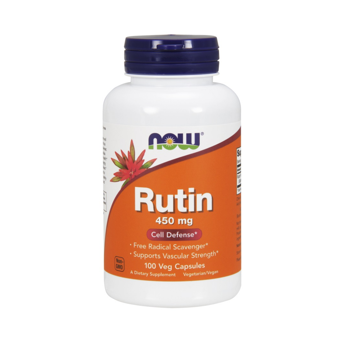 NOW FOODS RUTIN 450MG - 100 VCAPS